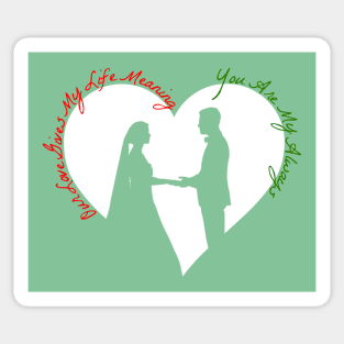 Olicity Wedding Vows Sticker